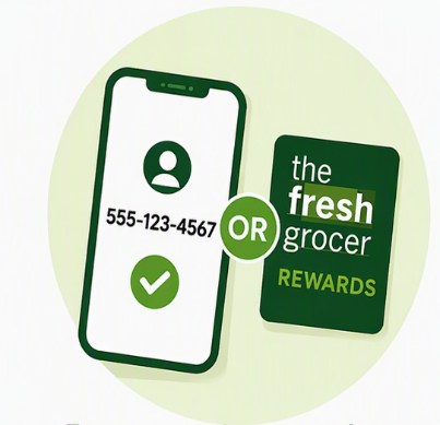 enter your phone number or present your card at checkout & watch the savings add up!